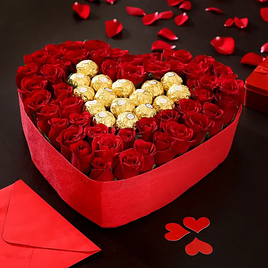 Custom 5 Rose Bouquets in Dhanbad Express Love