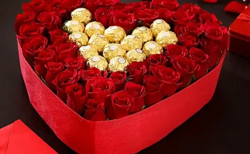 Custom 5 Rose Bouquets in Dhanbad Express Love